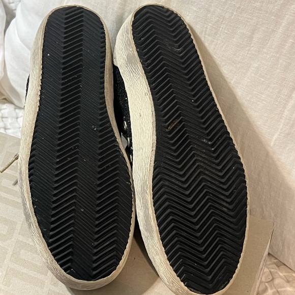 Golden Goose Midstar, Size 40 Black Glitter - Picture 5 of 7